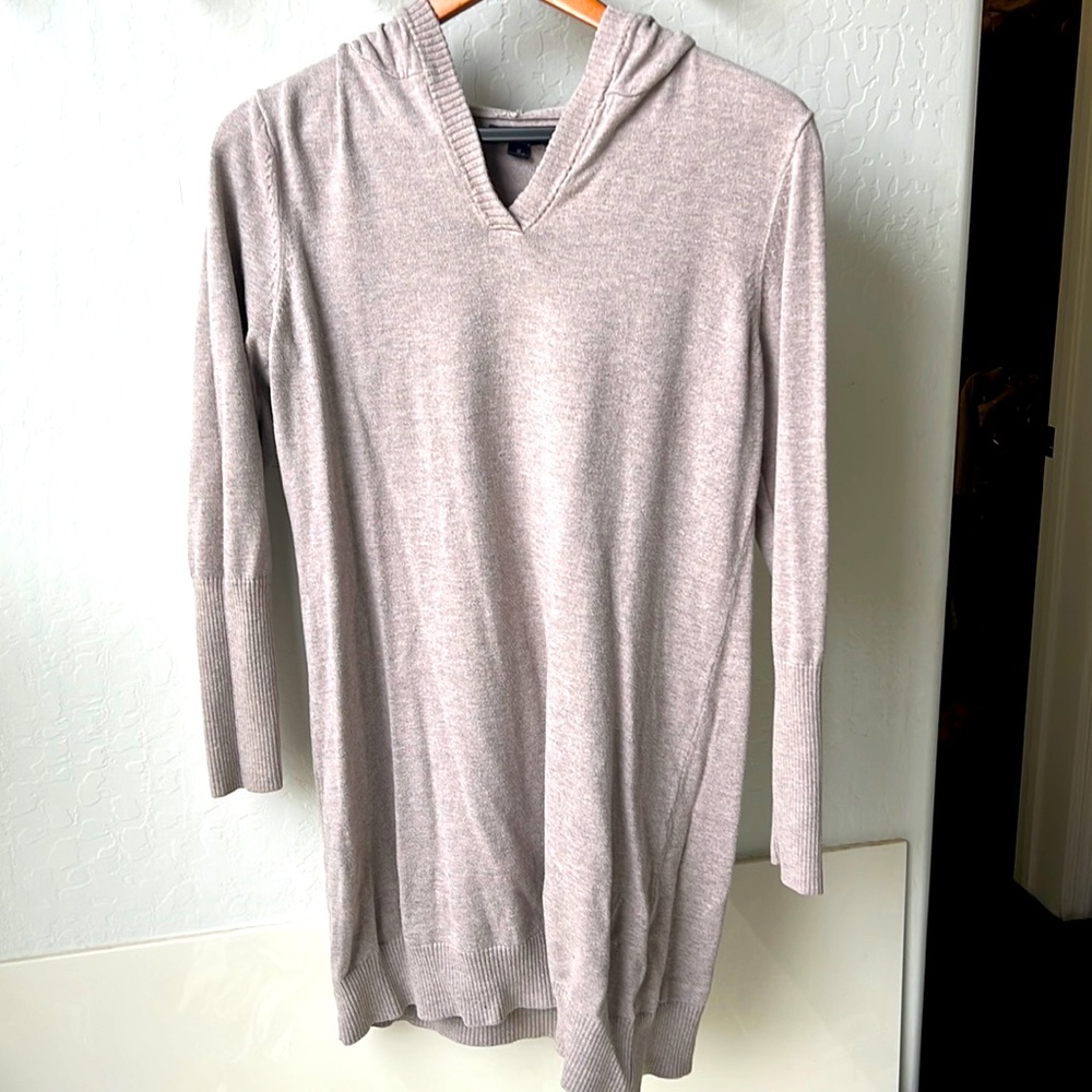 Banana Republic Hooded Sweater Dress
